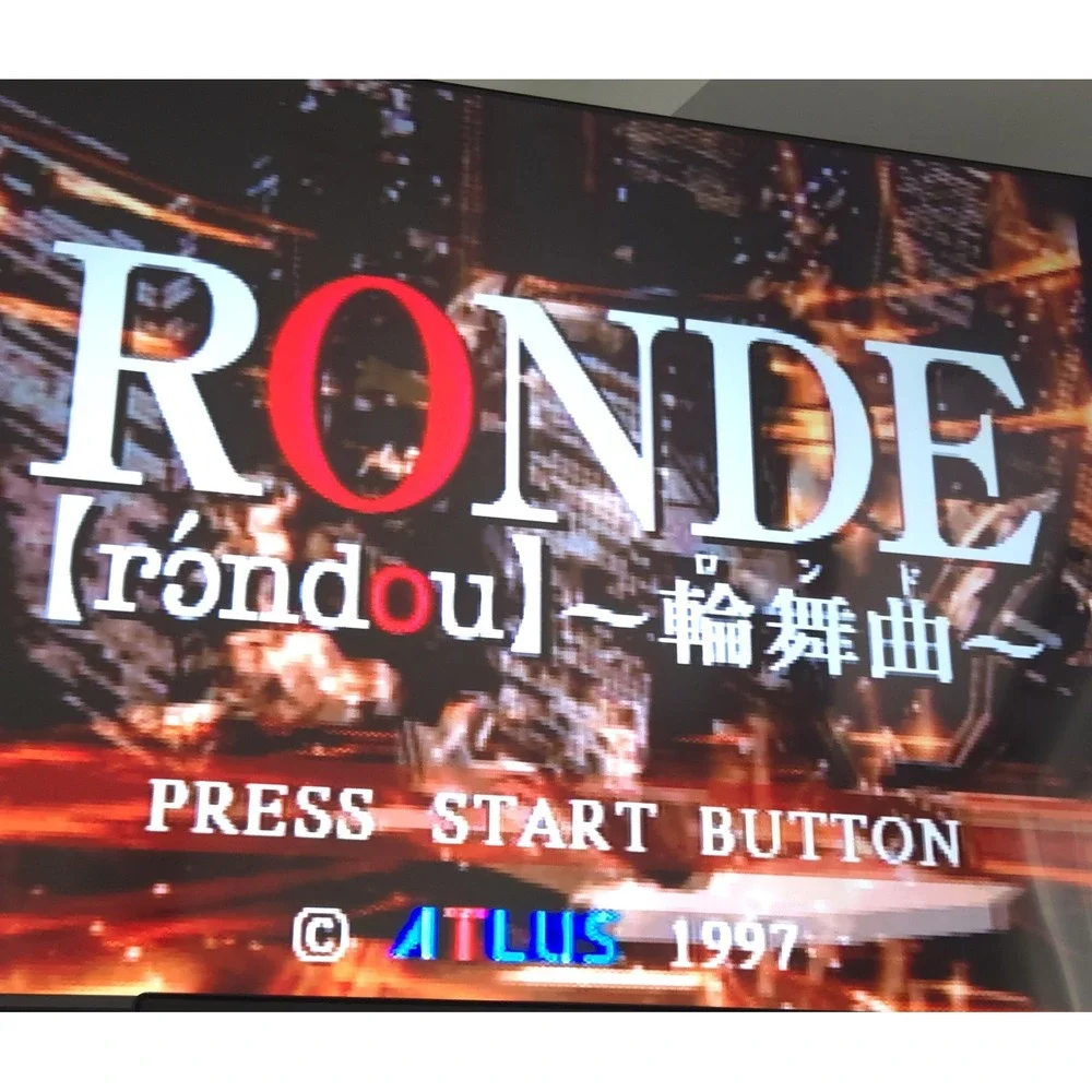 Ronde (1997) - Sega Saturn (Japan Import) - Complete In Box (CIB) - Tested